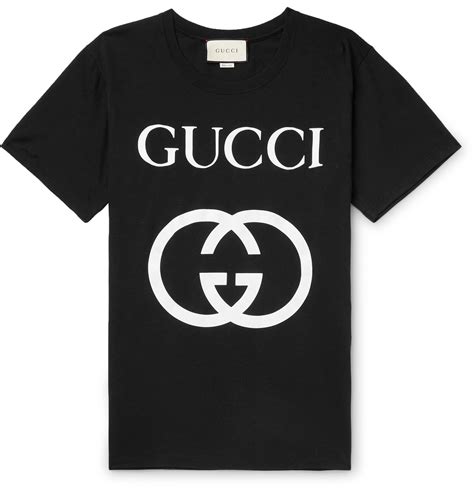 gucci herren t-shirt|gucci logo t shirt.